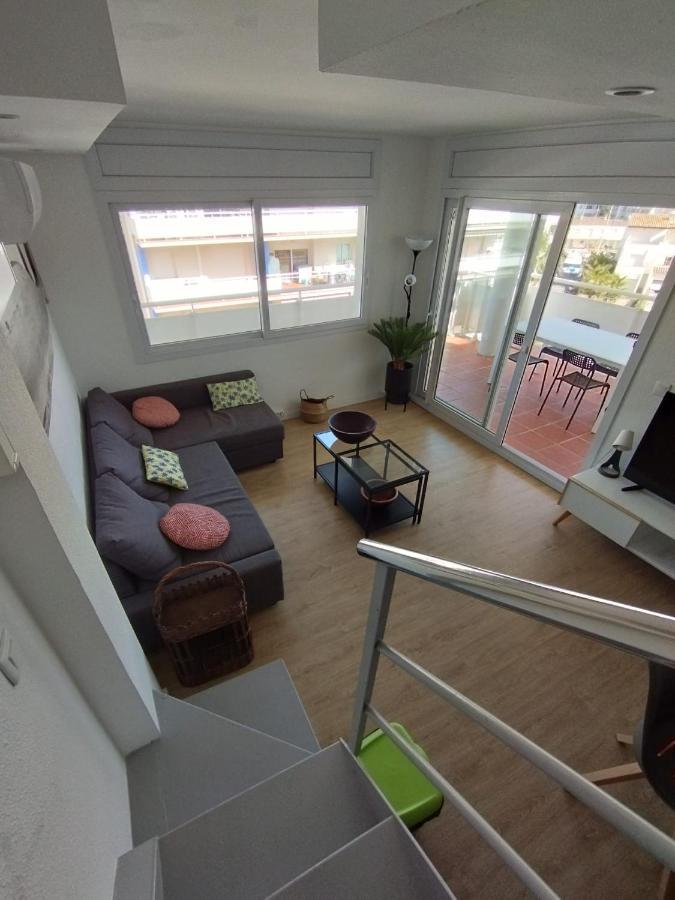 Atico Of 3 Rooms, Total 130M² Just For You With A 60 M² Terrace, Swimming Pool, Mountain And Marina View. Rosas Exteriör bild